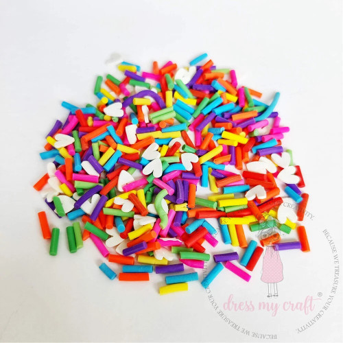 Мъниста - Цветни Камъчета и Сърца в Бурканче 8 Гр. Мъниста - Цветни Камъчета и Сърца в Бурканче 8 Гр.