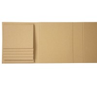 Четворно Сгънат Скрапбук Албум, Крафт с Магнитно Затваряне, 16.50 х 20.30 см Четворно Сгънат Скрапбук Албум, Крафт с Магнитно Затваряне, 16.50 х 20.30 см