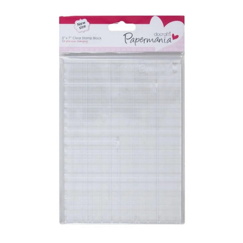 Акрилнa Плочкa за Силиконови Печати - 12.7 см х 17.8 см Акрилнa Плочкa за Силиконови Печати - 12.7 см х 17.8 см