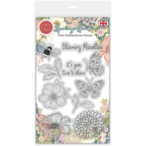 Силиконови Печати - "Spring Gardens", 10 Броя в Опаковка Силиконови Печати - "Spring Gardens", 10 Броя в Опаковка