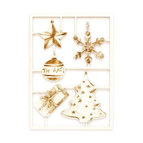 Декоративен Картон - Коледа, 11.5 х 16 см