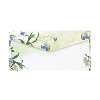 Пликове с Декорация, "Myosotis", DL (110 х 220 мм), 120 гр./кв.м., 10 Броя