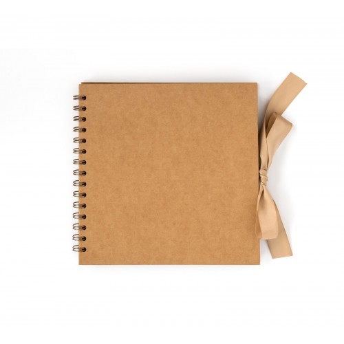 Скрапбук Албум, 20,5 см х 20,5 см, Крафт