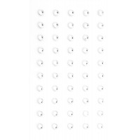 Кристални Камъчета - Сребърни, 50 Броя, 5 мм