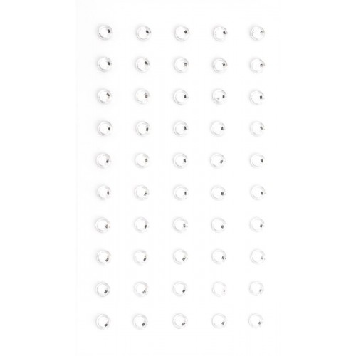 Кристални Камъчета - Сребърни, 50 Броя, 5 мм Кристални Камъчета - Сребърни, 50 Броя, 5 мм