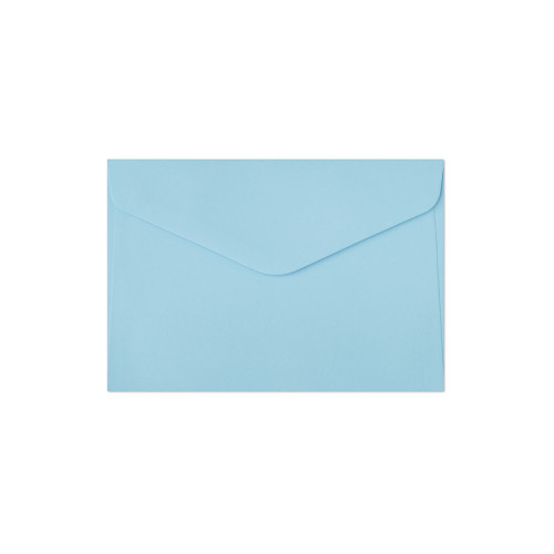 Пликове, Пастелен Син Цвят,  C6 Формат, 114 х 162 мм, 130 гр./кв.м., 10 Броя