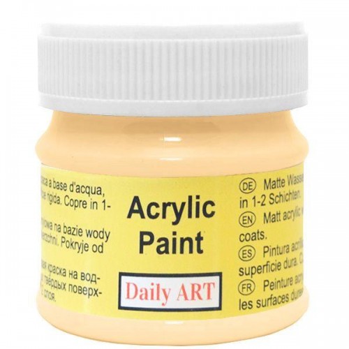Акрилна Боя - Бежов Цвят, Матова, 50 мл Акрилна Боя - Бежов Цвят, Матова, 50 мл