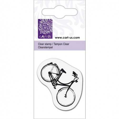 Печат Силиконов, Велосипед 4.7 x 3 cm Печат Силиконов, Велосипед 4.7 x 3 cm