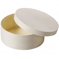 Кутия от дървесен фурнир кръгла 120 mm Кутия от дървесен фурнир кръгла 120 mm