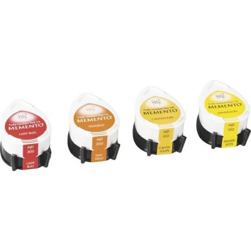 Комплект Пигментни Тампони за Печат, Лагерен Огън 3.5 x 5 cm Комплект Пигментни Тампони за Печат, Лагерен Огън 3.5 x 5 cm