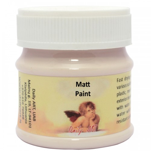 Акрилна Боя - Френска Сива, Матова, 50 мл Акрилна Боя - Френска Сива, Матова, 50 мл