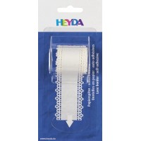 Лепяща Хартиена Дантела, 2 m x 30 mm, с Място за Надпис Лепяща Хартиена Дантела, 2 m x 30 mm, с Място за Надпис