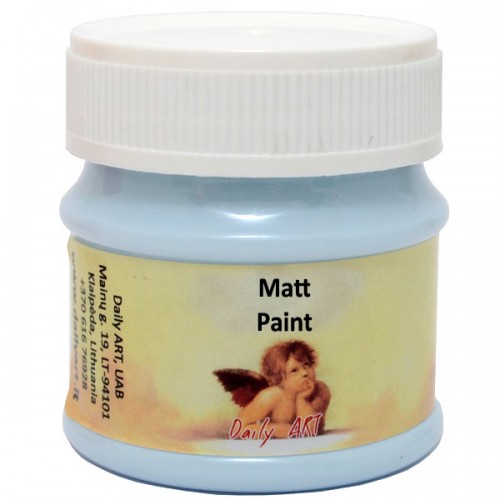 Акрилна Боя - Светло Синя, Матова, 50 мл Акрилна Боя - Светло Синя, Матова, 50 мл
