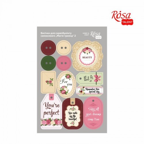 Scrapbook Стикер 120 мм х 200 мм - "Magic Roses" Scrapbook Стикер 120 мм х 200 мм - "Magic Roses"