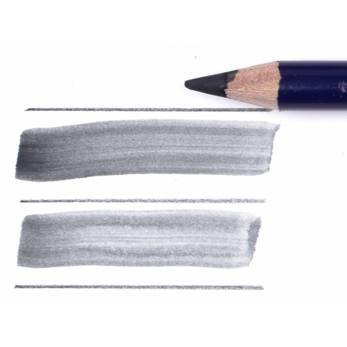 Водоразтворим (Акварелен) Молив - Черен, Слонова Кост Водоразтворим (Акварелен) Молив - Черен, Слонова Кост