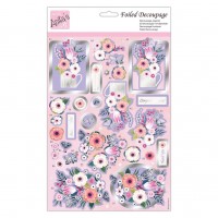 Стикери За Декупаж "Congrats Bouquet", 3D