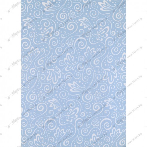 Паус с мотиви, А4 формат, 115 gsm, Milano, 70-blue