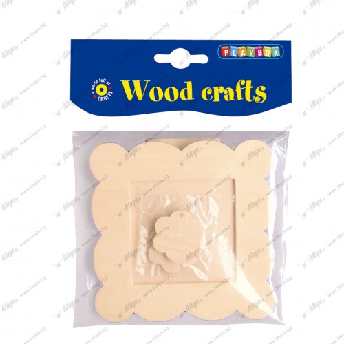 Дървена Рамка за Снимка, 10 см х 10 см Дървена Рамка за Снимка, 10 см х 10 см