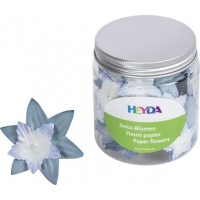 Декоративни Цветчета, 80 броя, в Синьо и Бяло Декоративни Цветчета, 80 броя, в Синьо и Бяло