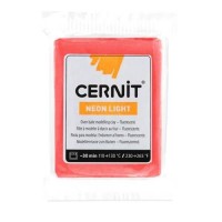 Полимерна глина Neon - червен цвят, 56 грама Полимерна глина Neon - червен цвят, 56 грама